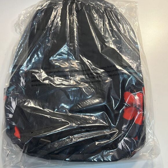 Disney Floral Mickey Mouse officially licensed school‎ novelty Backpack NWT - Picture 4 of 4